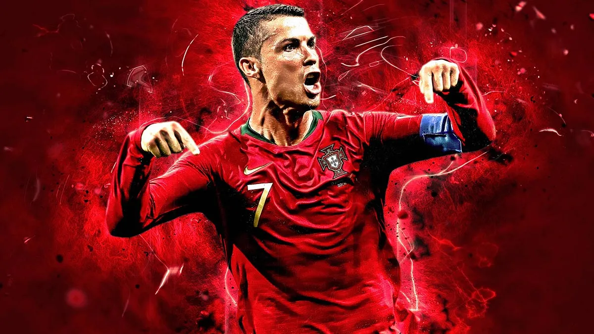 Hình nền Ronaldo 4k cực đẹp cho máy tính