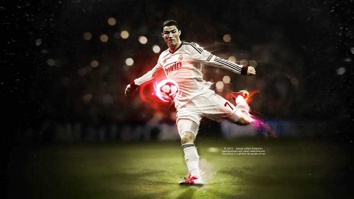 Hình nền Ronaldo 4k cho máy tính