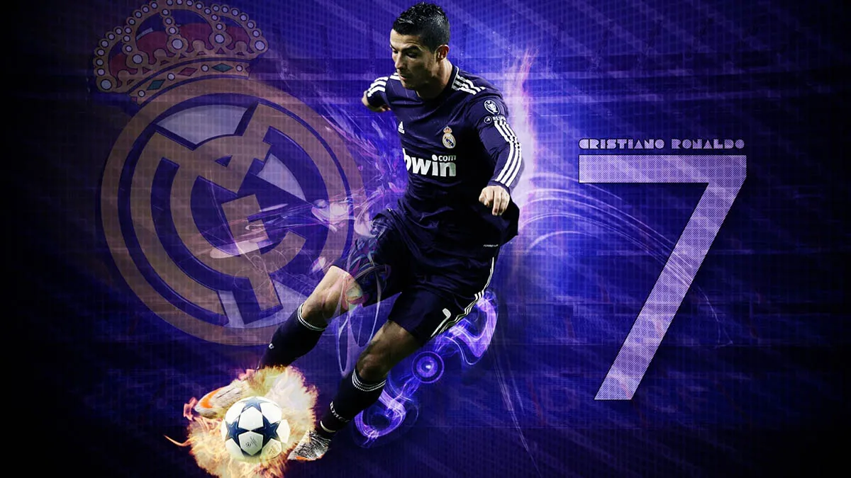 Hình nền Ronaldo 3D đẹp nhất
