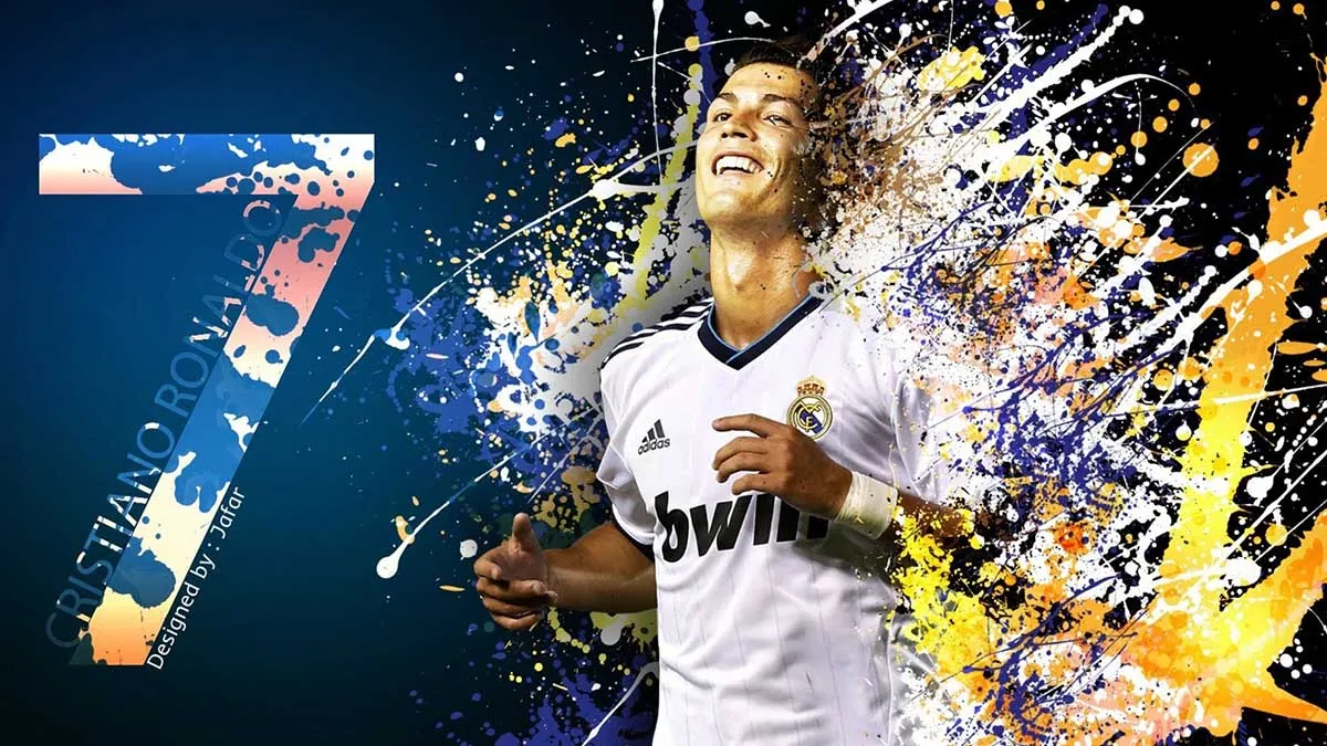 Hình nền Ronaldo 3D đẹp nhất