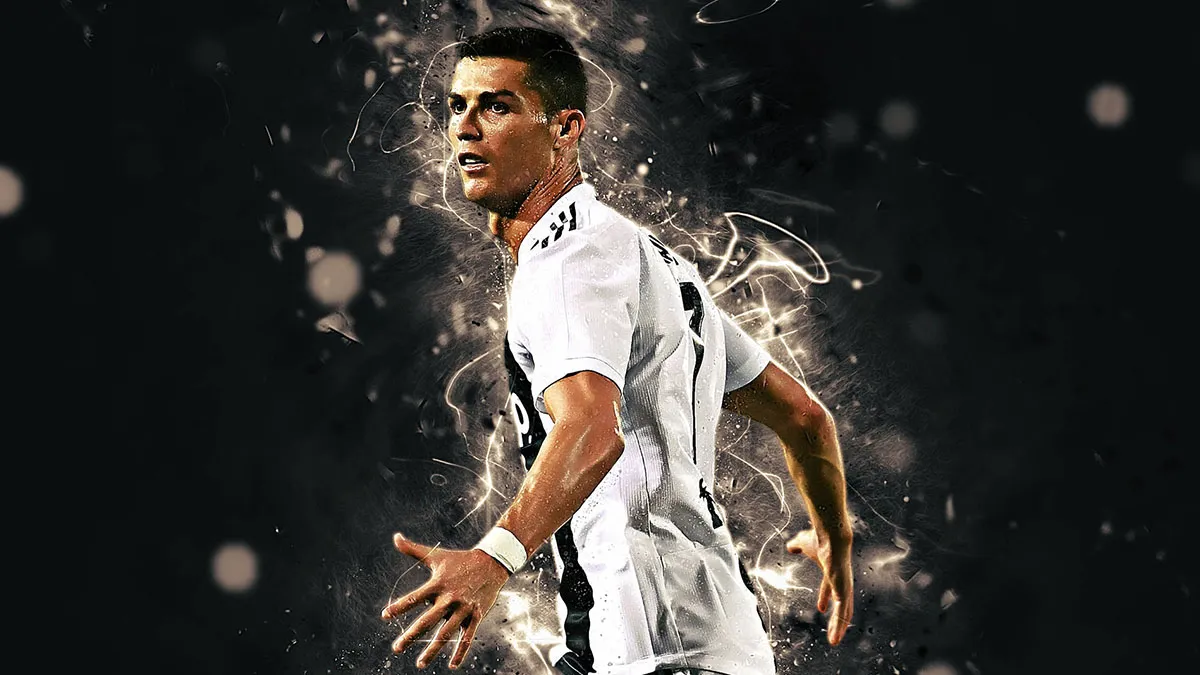 Hình nền Ronaldo 4k cho máy tính