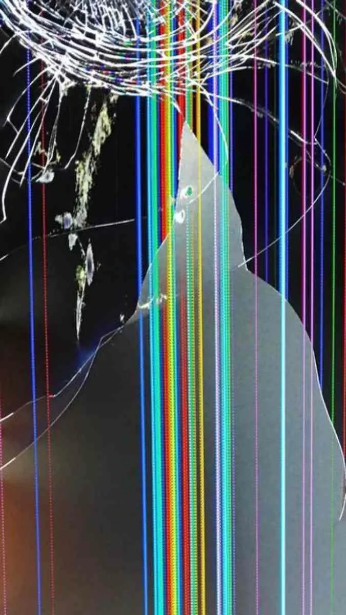 Hình nền vỡ màn hình iPhone Full HD lạ