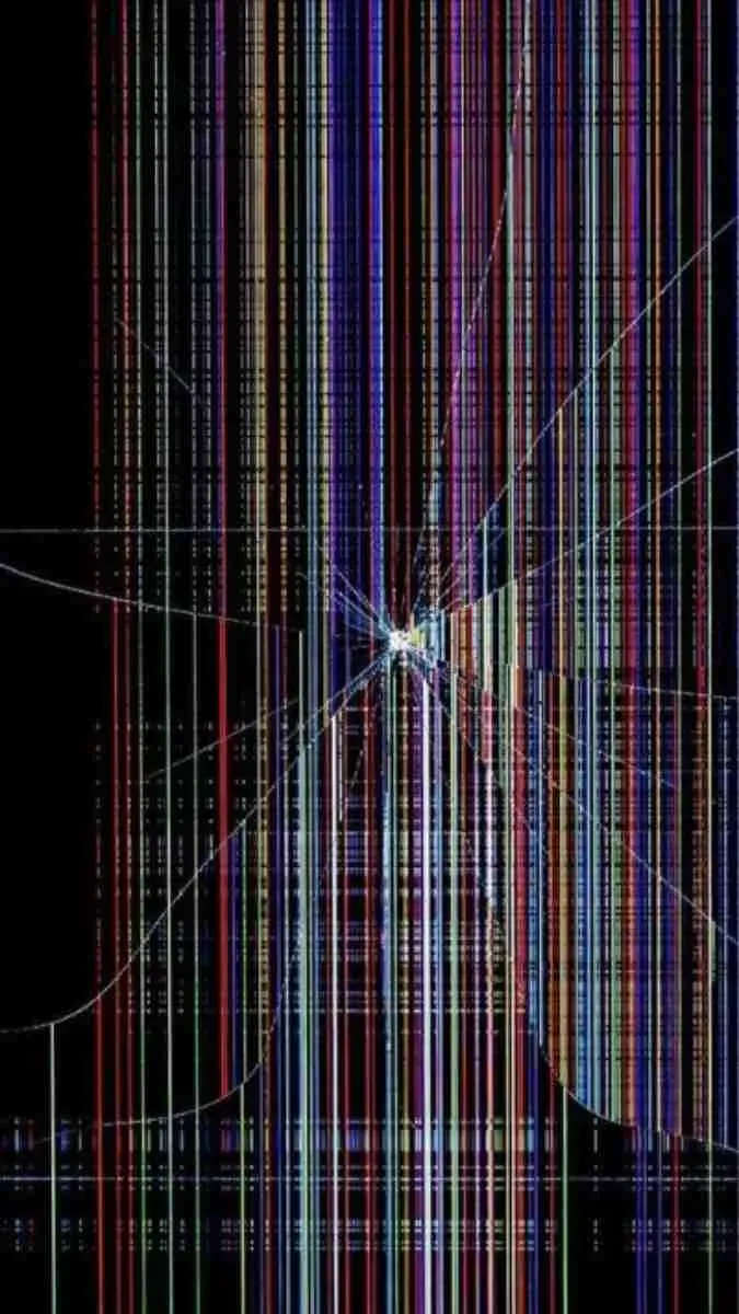 Hình nền vỡ màn hình iPhone 2026