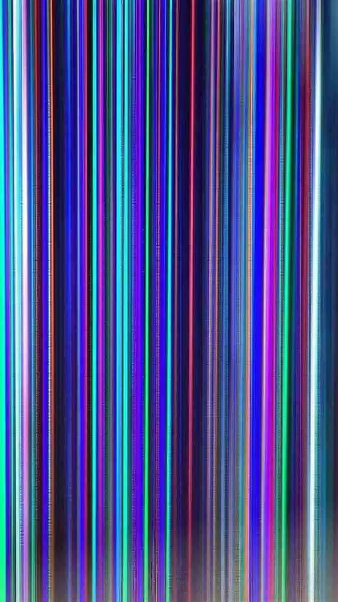 Hình sọc màn điện thoại mới, giống thật