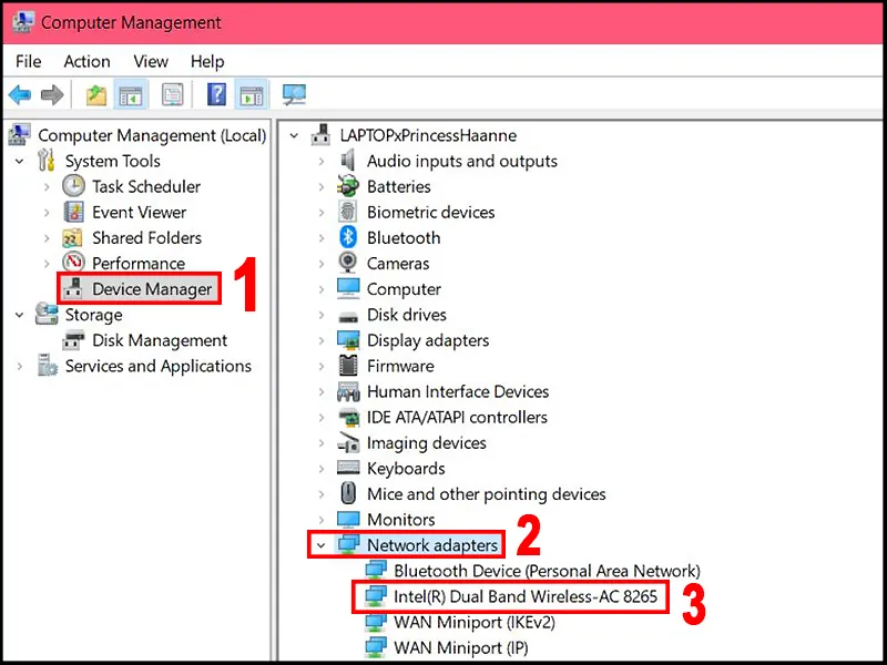 Kiểm tra chi tiết thông tin Driver card mạng trong Windows Device Manager