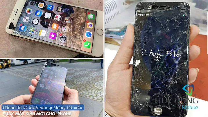 Bảng phân tích sự khác biệt giữa các lớp cấu tạo màn hình điện thoại khi cần sửa chữa mặt kính