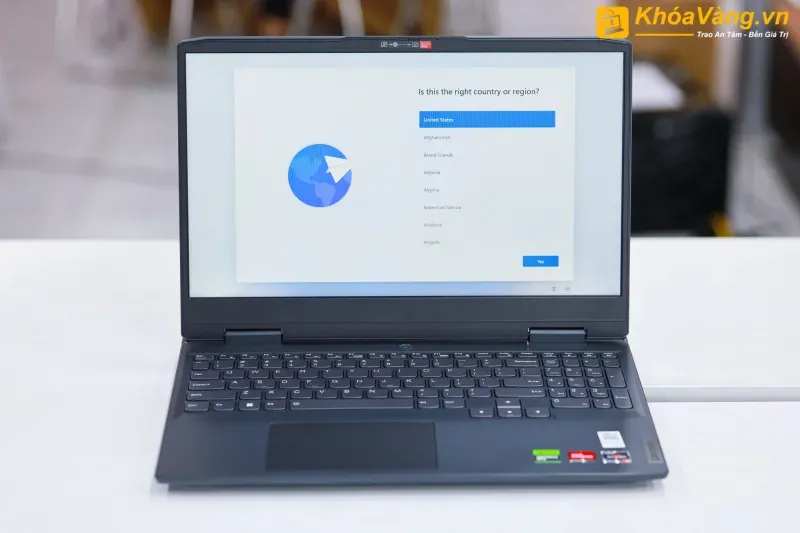 Sản phẩm Lenovo IdeaPad Gaming 3 với thiết kế hiện đại phù hợp cho sinh viên năng động