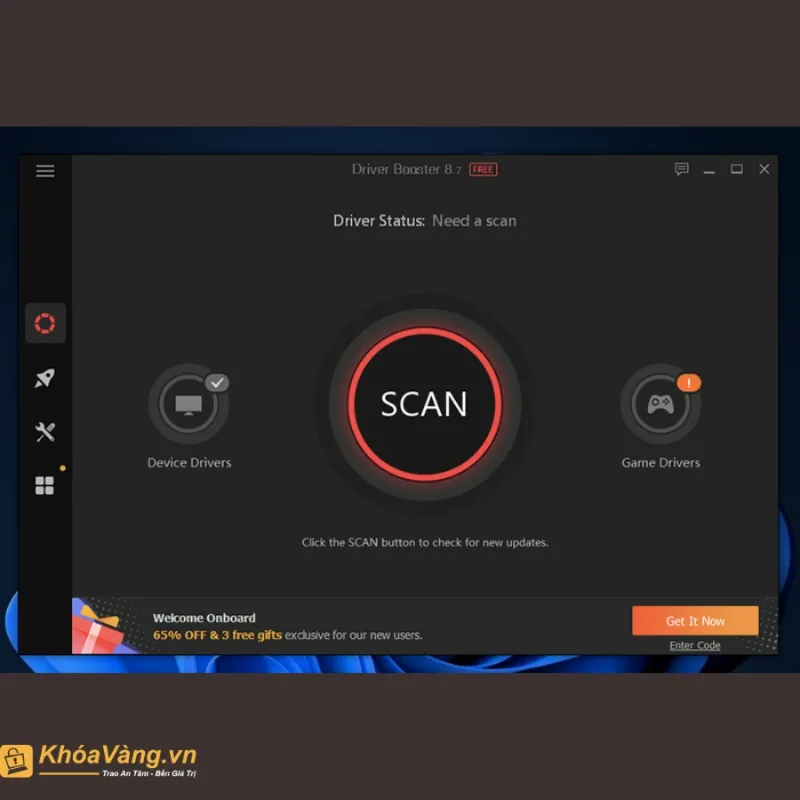Giao diện phần mềm bảo mật đang thực hiện quét các tệp tin hệ thống để tìm mã độc