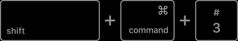 Shift-Command-3