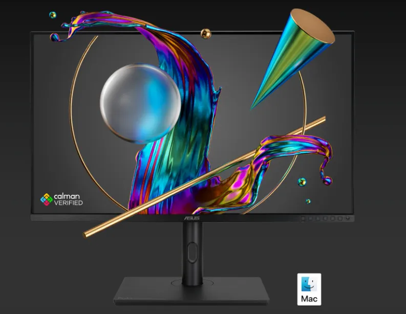 Màn hình đồ họa ASUS ProArt PA329CV với thiết kế chân đế công thái học linh hoạt