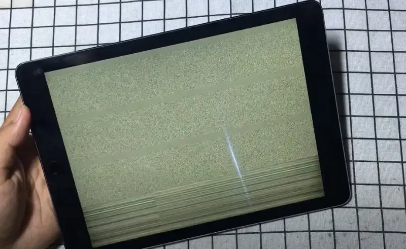 Hậu quả của màn hình iPad bị nháy