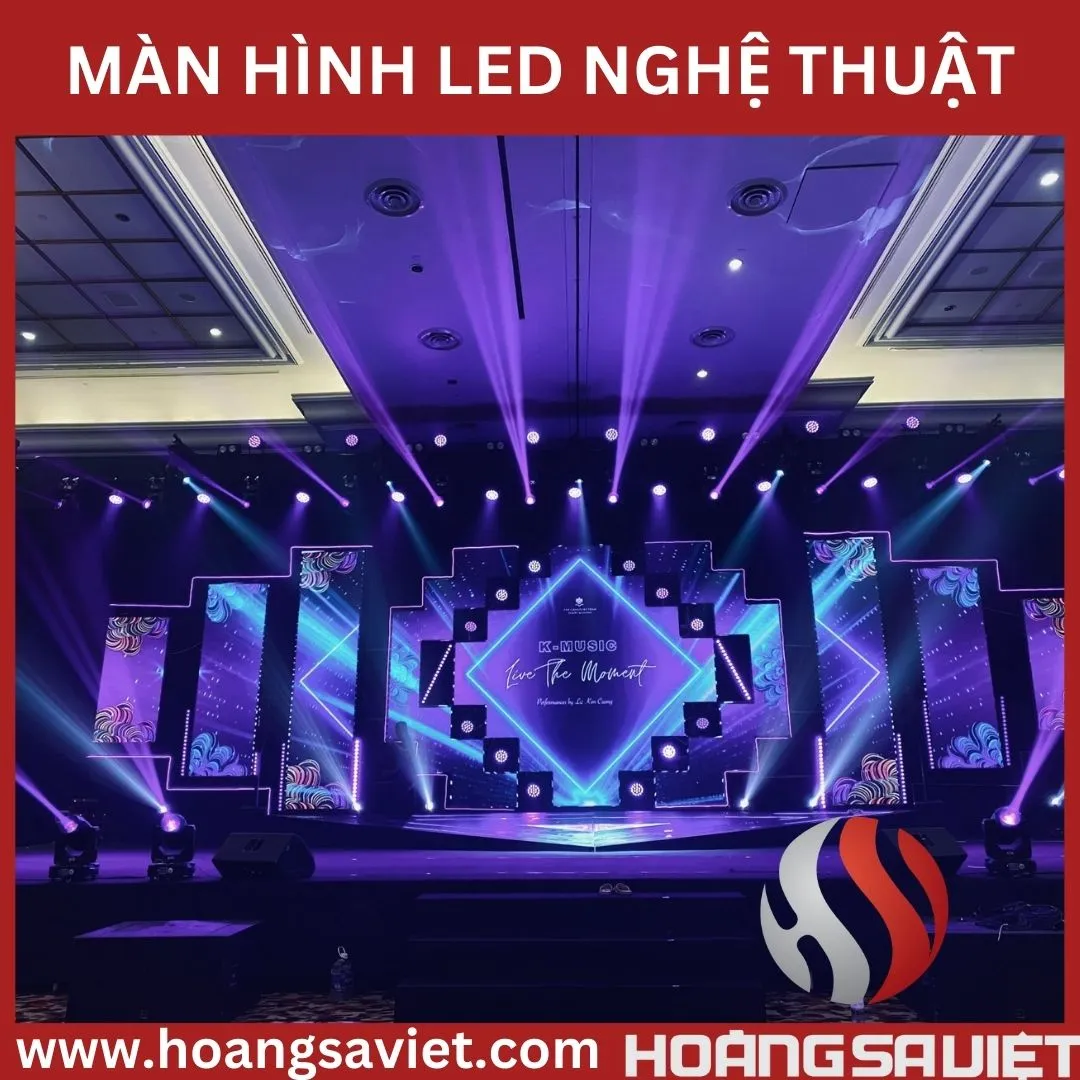Màn hình LED tạo hiệu ứng sân khấu