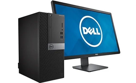 Hệ thống lưới tản nhiệt phía trước của Dell Optiplex 3040 giúp tối ưu hóa luồng không khí bên trong thùng máy