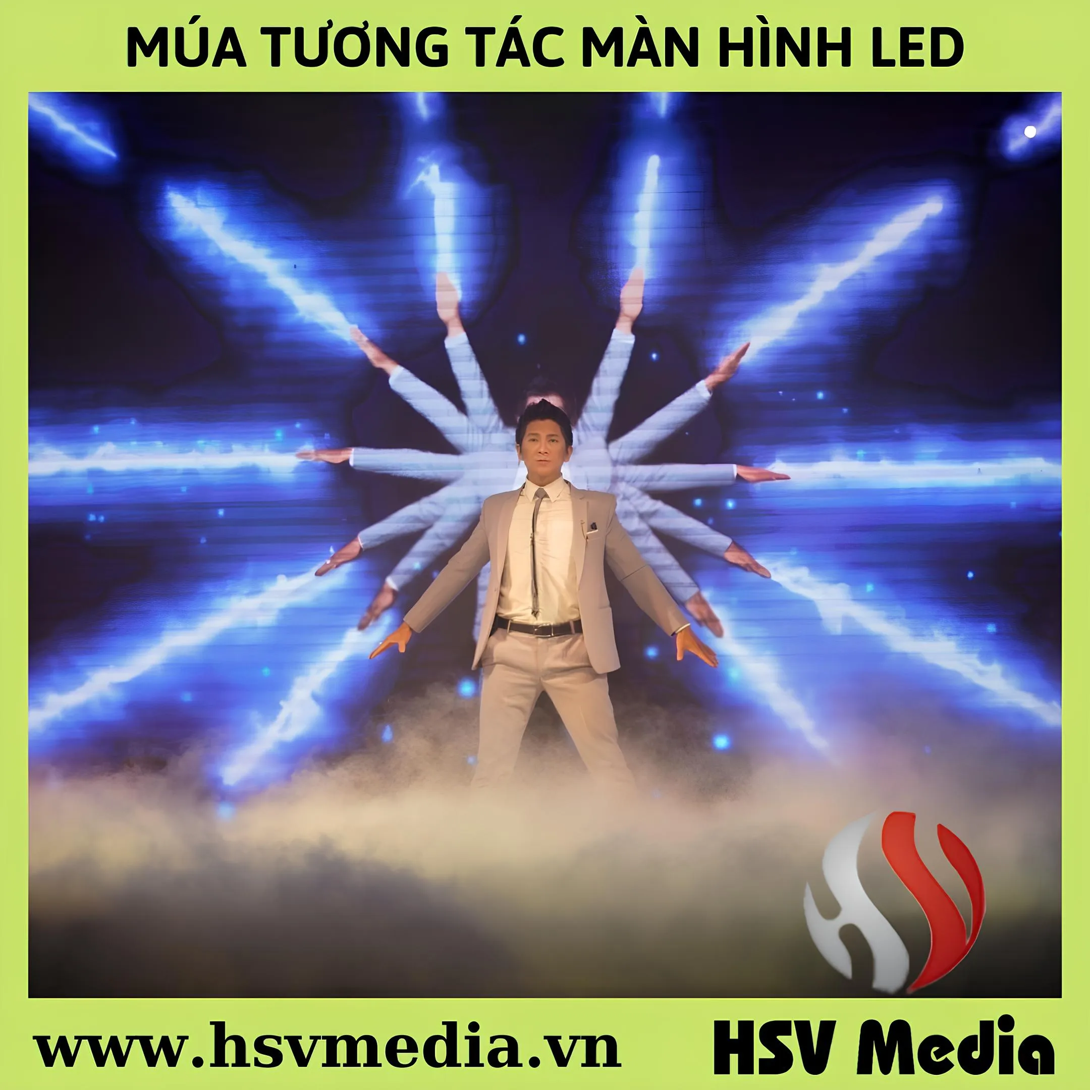 Múa tương tác Màn hình Led