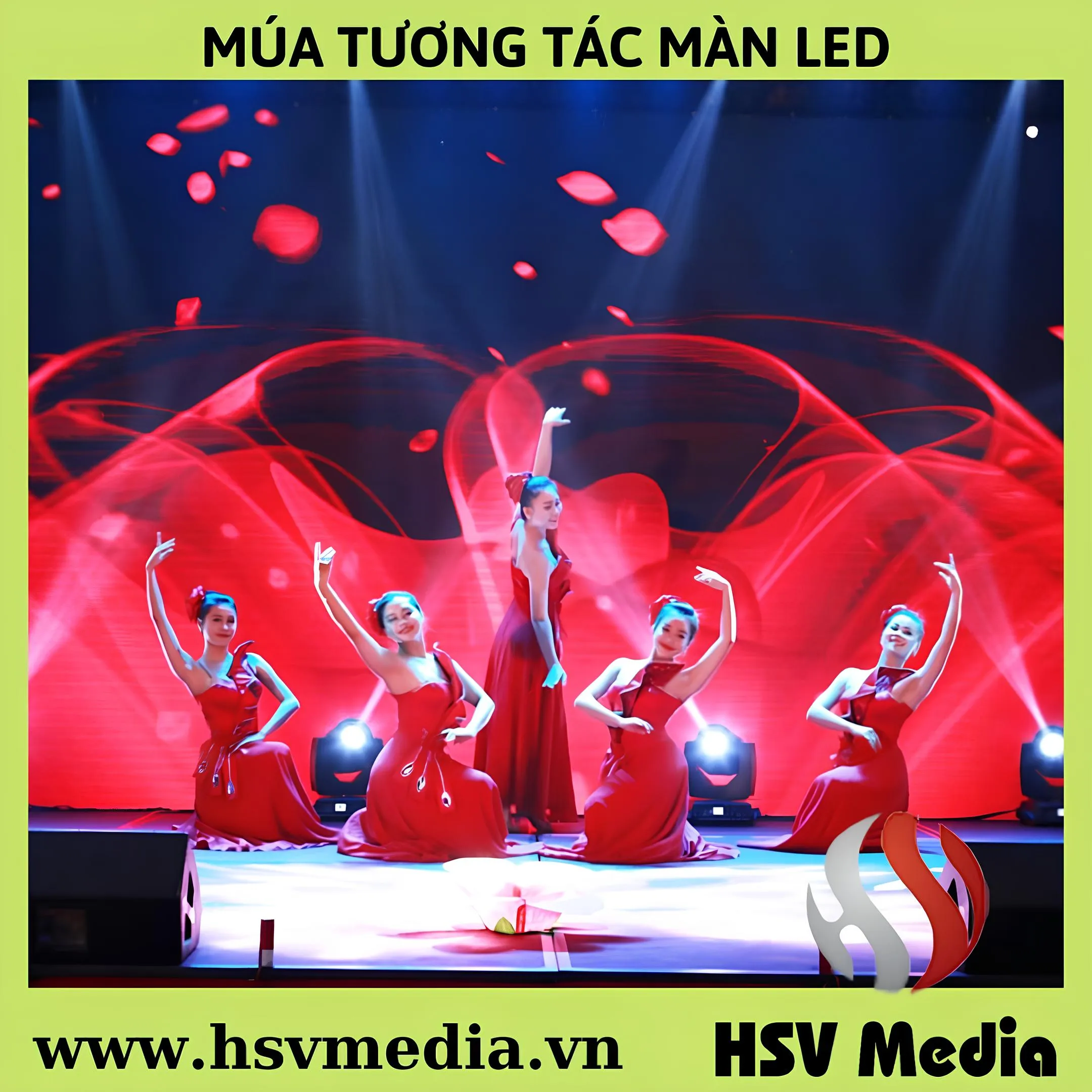 Lợi ích của múa tương tác led