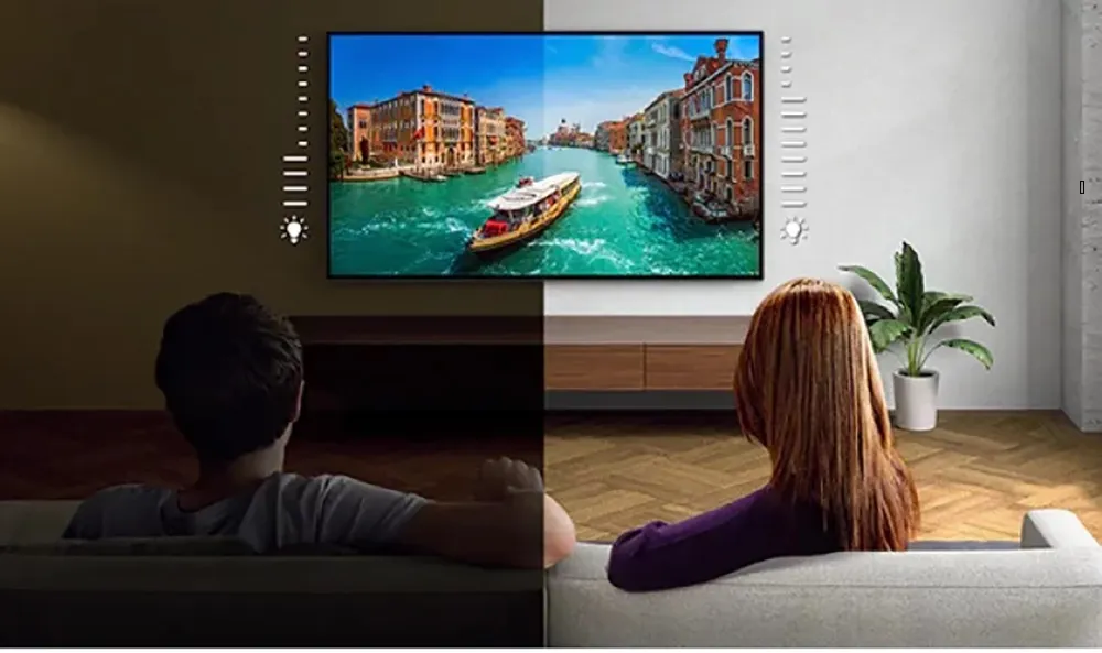 Giao diện cài đặt chế độ hình ảnh trên dòng tivi Sony giúp người dùng tùy chỉnh độ sáng theo ý muốn