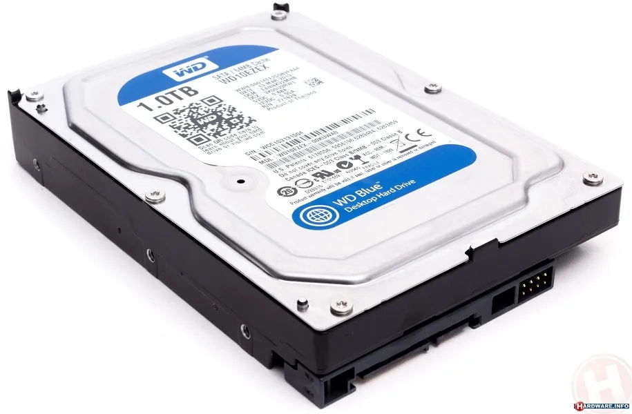 Ổ cứng HDD Western Blue dung lượng 1TB cần được kiểm tra phân mảnh và lỗi sector