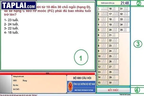 Phần mềm thi lái xe B2 trên máy tính tốt nhất 2026