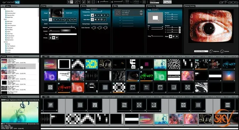 Phần mềm trình chiếu màn LED ArKaos GrandVJ