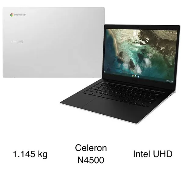Mẫu laptop Samsung Galaxy Chromebook Go phiên bản màn hình 14 inch rộng rãi