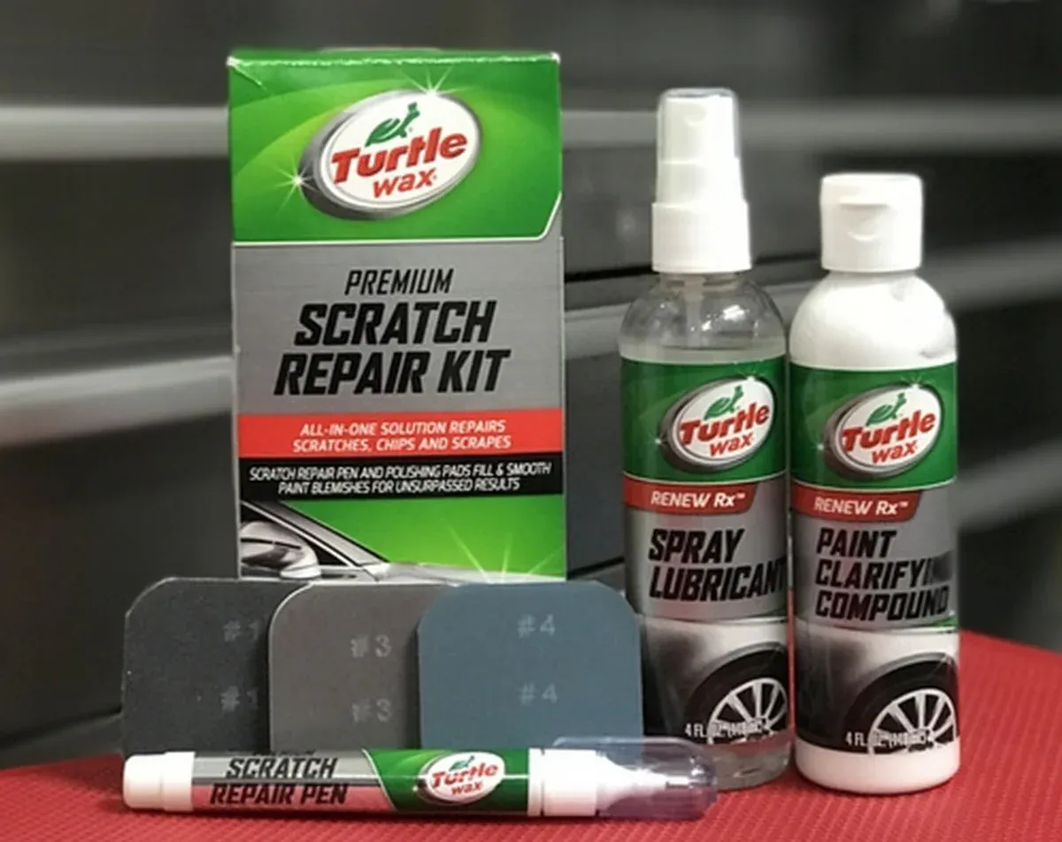 Sử dụng bộ sửa chữa vết xước