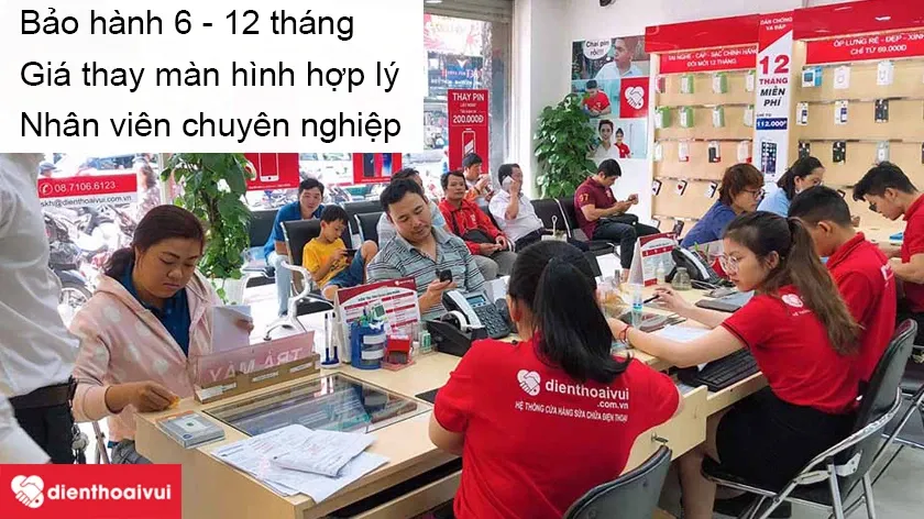 Địa chỉ thay màn hình Vivo uy tín