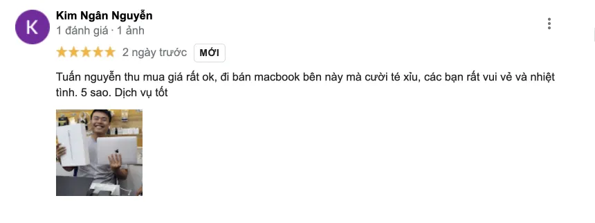 Khách hàng thực hiện giao dịch thanh lý máy cũ để nâng cấp lên các dòng đời mới hơn