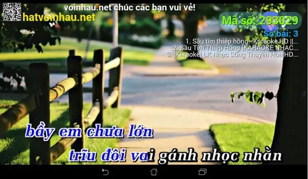 Phòng chờ và danh sách bài hát tại Hatvoinhau nơi kết nối những tâm hồn yêu ca hát