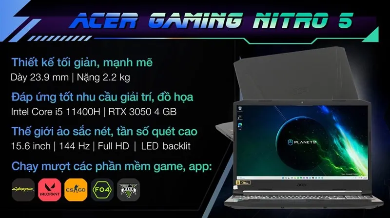 Acer Gaming Nitro 5