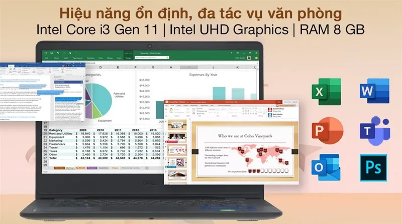 Laptop Dell Vostro 3400 i3