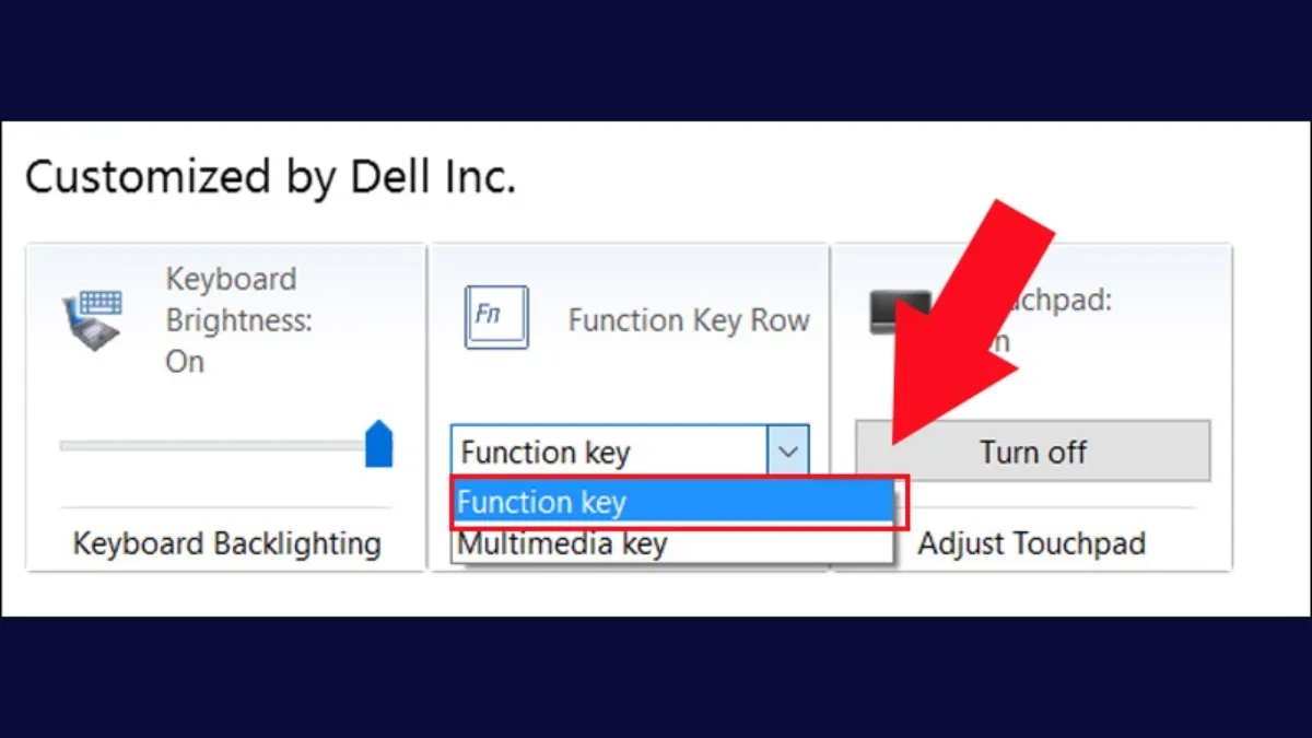 Bảng điều khiển Windows Mobility Center hỗ trợ thay đổi cơ chế phím chức năng cho laptop